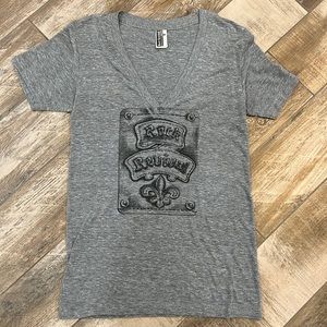 Men’s/Unisex Rock Revival VNeck Tee